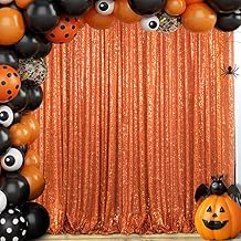 ShinyBeauty 4FTx7FT Sequin Photo Booth Backdrop, Fuchsia Pink Sequin, Sparkling Wedding & Party Backdrop, Christmas Decoration