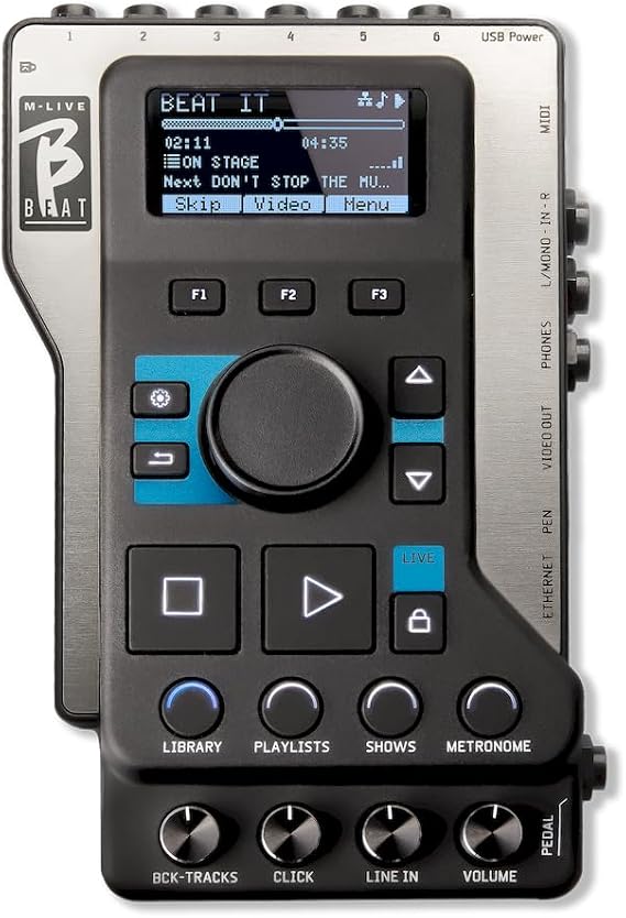 M-Live B.Beat 64GB - Backing Track Player, Multitrack, Video Sync, Mixer