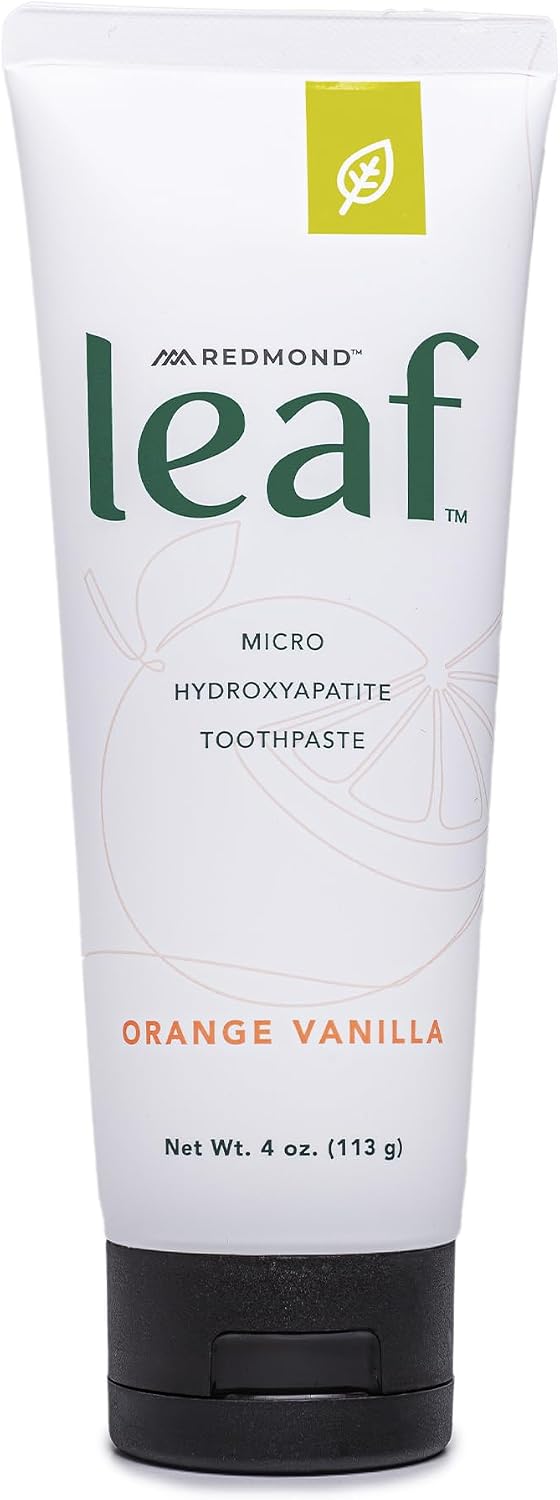 REDMOND Leaf Micro Hydroxyapatite Toothpaste Tube Orange Vanilla