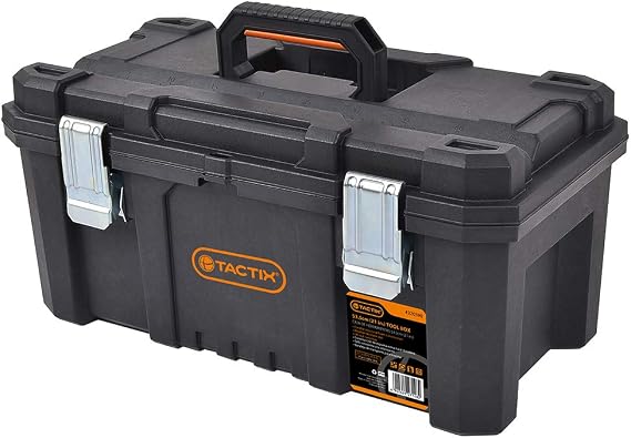 Tactix Plastic 53.5cm Water Resistant Tool Box, Model 320390