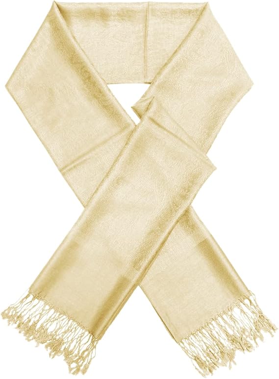TZ Promise Jacquard Festival Pashmina Rave Shawl Wrap Vintage Scarf