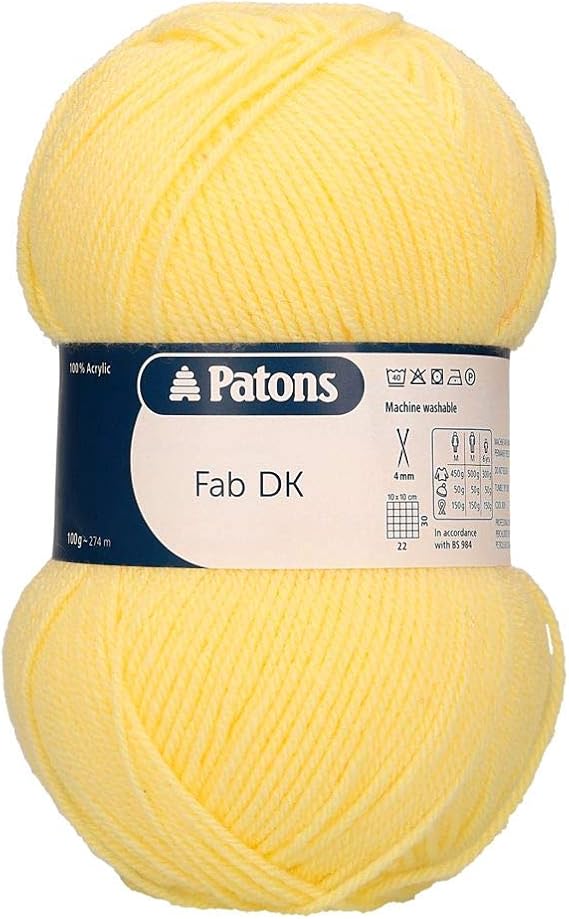 Patons Fab DK, Lemon (2330), 100g