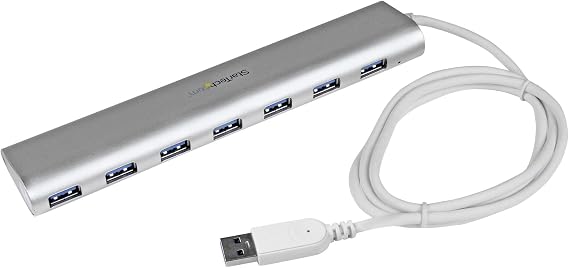 StarTech 7-Port USB-A Hub 5Gbps, Bus or Self-Powered with 20W (ST73007UA)
