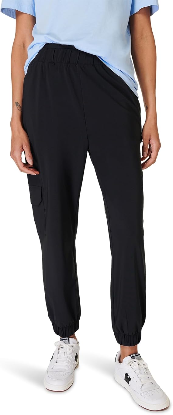 Sweaty Betty Women's Explorer Casual Cargo Jogger Sweat Wickgin Athletic Pant