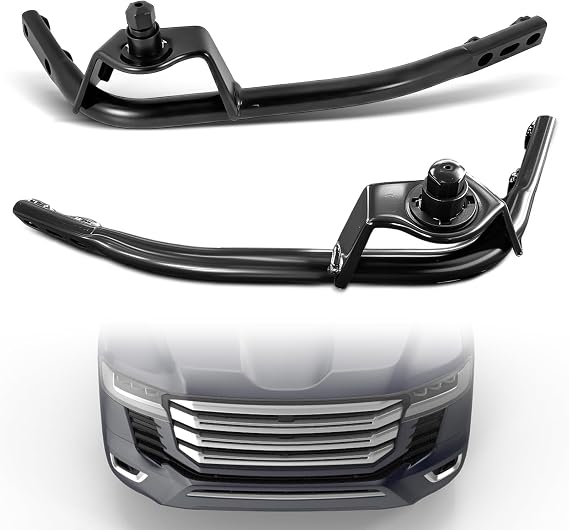 YHTAUTO Upper Side Radiator Support Bracket for Jeep Cherokee KL 2019-2023 | Driver and Passenger Steel Radiator Core Support Assembly, Set of 2