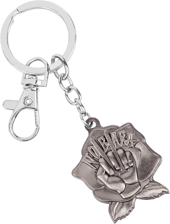 Jujutsu Kaisen Keychain with Hand Sign & JJK High Emblem Charms, Premium JJK Anime Gifts and Merch