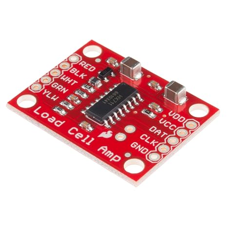SparkFun Load Cell Amplifier - HX711 Read Load Cells to Measure Weight | Four-Wire Wheatstone Bridge Configuration, Connect to sensors, Build Scale, Process Control, Presence Detection