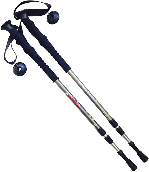 Evolite Ultralite Titanium Antishock Trekking Baton, Standard, Standard