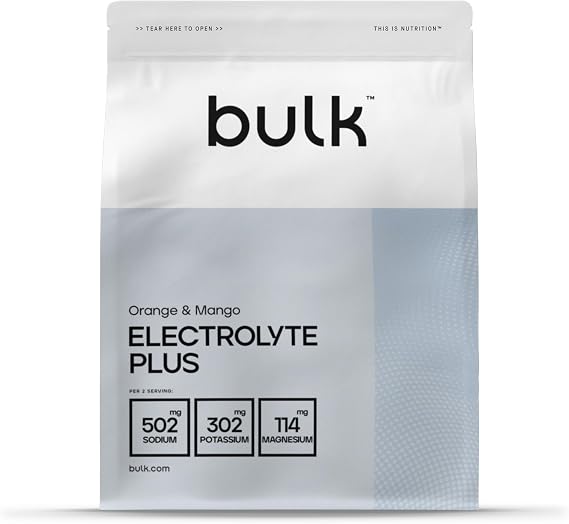 Bulk Electrolyte Plus, Mango, 210g | 30 Servings, Replenishes Electrolytes, Boosts Hydration, Supports Muscle Function & Performance, Vegan-Friendly