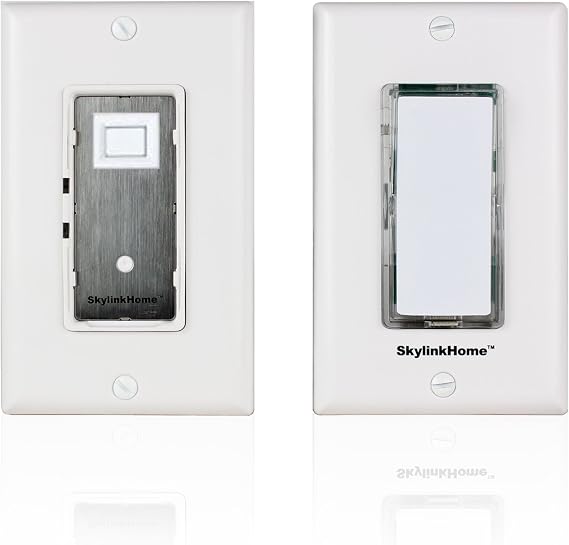 SK-8 Wireless DIY 3-Way On Off Anywhere Lighting Home Control Wall Switch Set - No neutral wire required