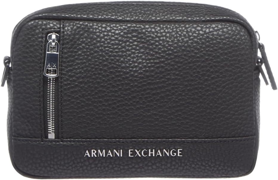Armani Exchange Men's Capri Camera Case, Black, One Size
