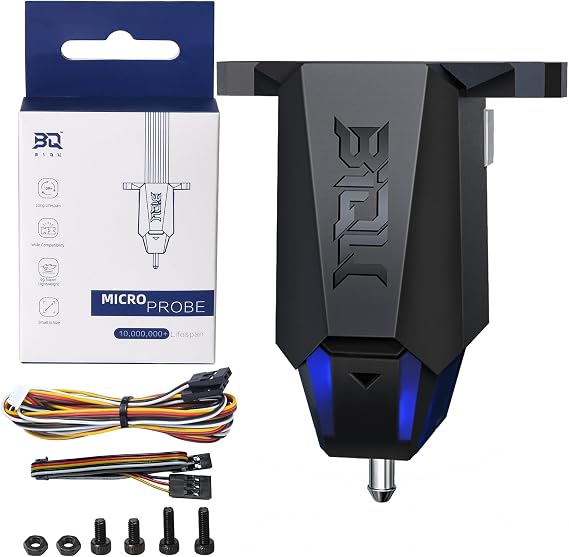 BIGTREETECH MicroProbe Automatic Bed Leveling Sensor Kit, High Precision Up to 0.001 mm for All FDM 3D Printer Ender-3 Voron 2.4 RatRig VC3 H2 Series Compatible with SKR Mini E3 V3.0 Octopus Board