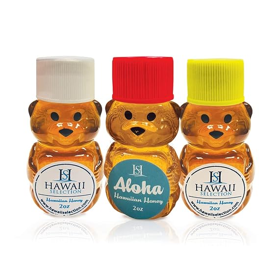Hawaii Selection/ 3 x Mini Honey Aloha Gift Set/ 6oz