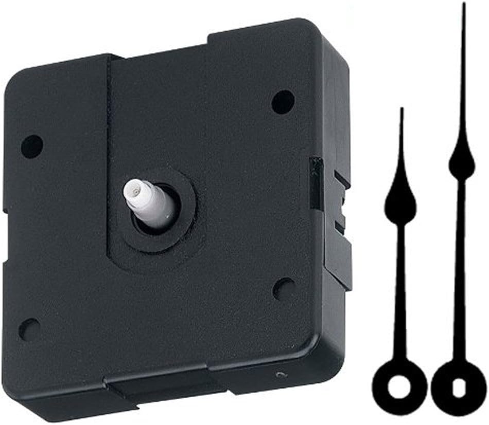 Quartex Premium Brand Push-On Movement with No Bushing - Short Shaft