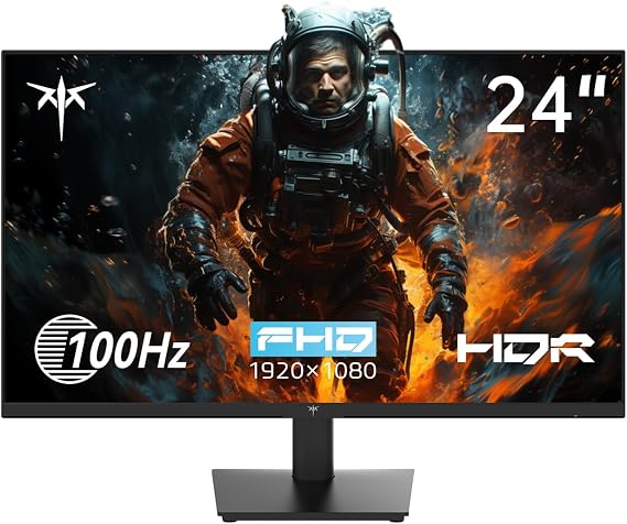 KTC 24 Inch 1080P FHD Computer Monitor, 100Hz Eye Care for Working