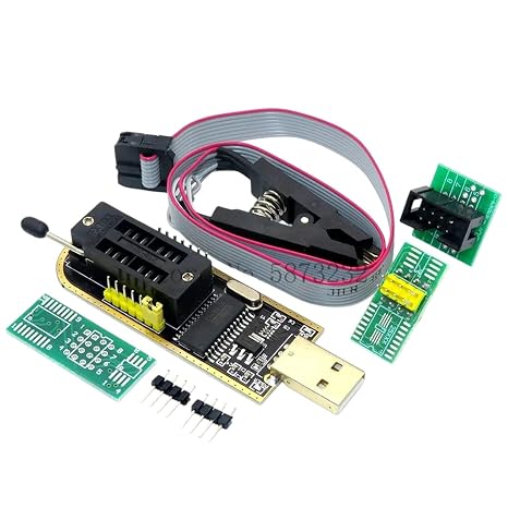 SOIC8 SOP8 SOP16 Test Clip for EEPROM 93CXX/25CXX/24CXX + CH341A 24 25 Series EEPROM Flash BIOS USB Programmer Module New 2025 for Arrival High for Quality