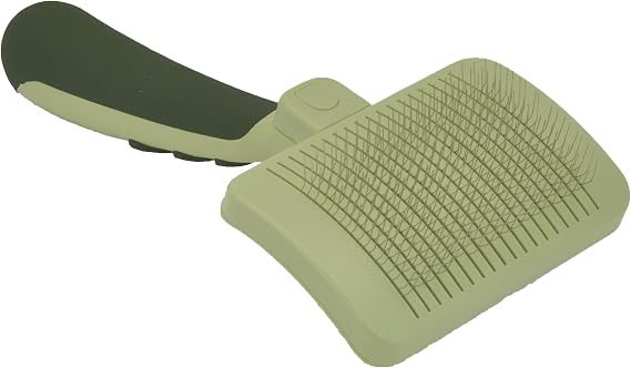 Coastal Pet Safari Dog Self-Cleaning Slicker Brush, 7" x 3.6", Small