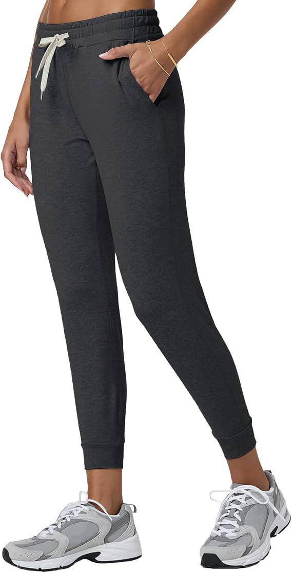 Fioboc Joggers for Women with Pockets Lightweight Athletic Sweatpants
