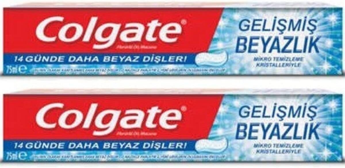 COLGATE Advanced Whiteness Toothpaste 75 Ml 2 Pieces