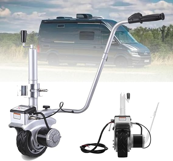 lectric Trailer Dolly,Electric Trailer Mover 2270KG Load Capacity Trailer Dolly, Load Capacity Electric Trailer DollyFor Caravan Boat Trailer 350W