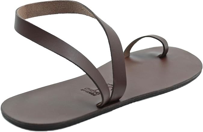 Barefoot handmade leather sandals with minimalist flexible soles - BALIN