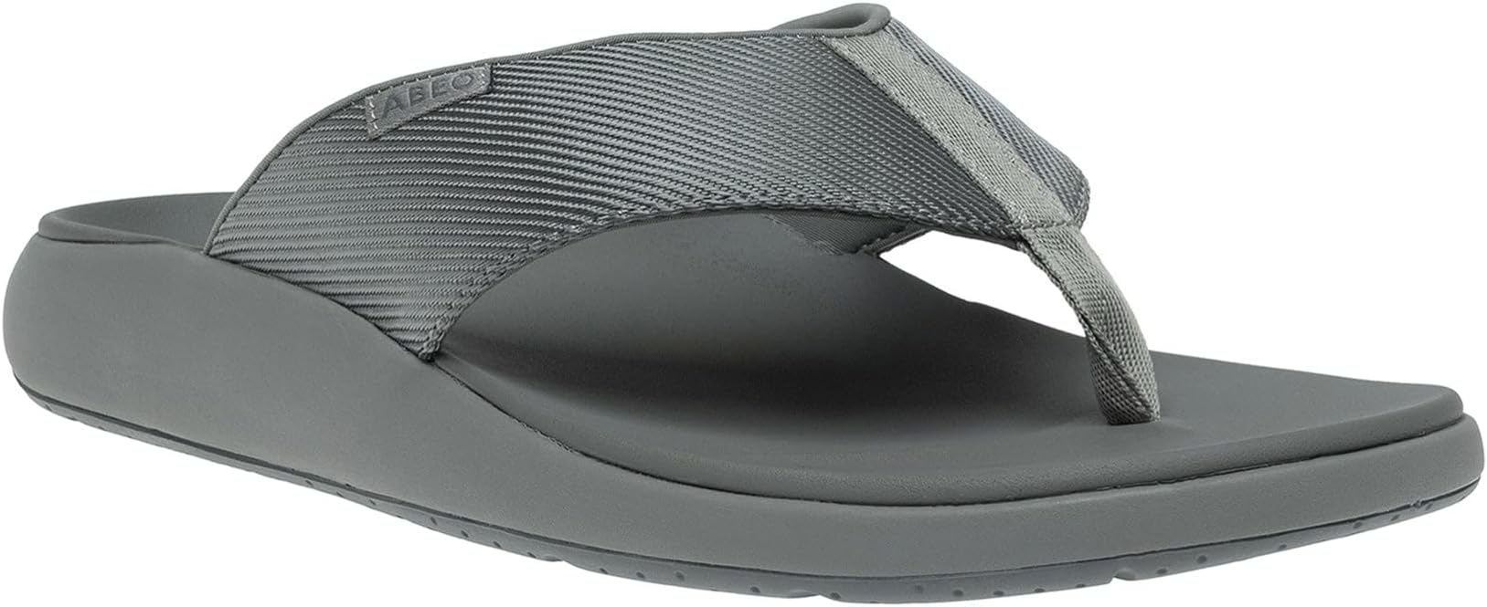 ABEO Alpha Flip Flops For Men | Orthopedic Sandals with High Arch Support | Plantar Fasciitis Relief Sandals | Built-In Metatarsal Pad For Forefoot Pain