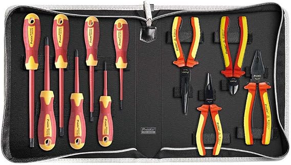 PK-2802 VDE 1000V High Voltage Insulation Tool Set Electrician Special Insulated Screwdriver Pliers