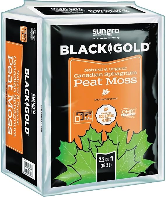 Sun Gro Horticulture Inc Peat Moss - Organic Peatmoss, Perlite Blend - 2.2 Cu Ft - Peat Moss