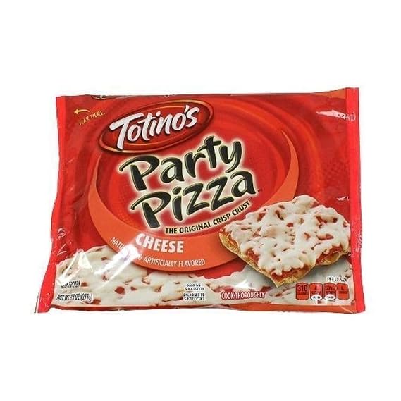Totinos Cheese Party Pizza, 9.8 Ounce -- 14 per case.