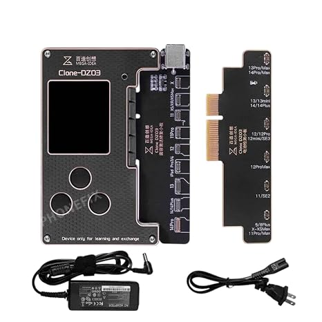 Dz03 Standard Set | 61Pcs | Qianli Dot Matrix True Tone Repair Bettery Programmer for X-14 Face Id Tag-On Flex Cable Fpc New 2025 High