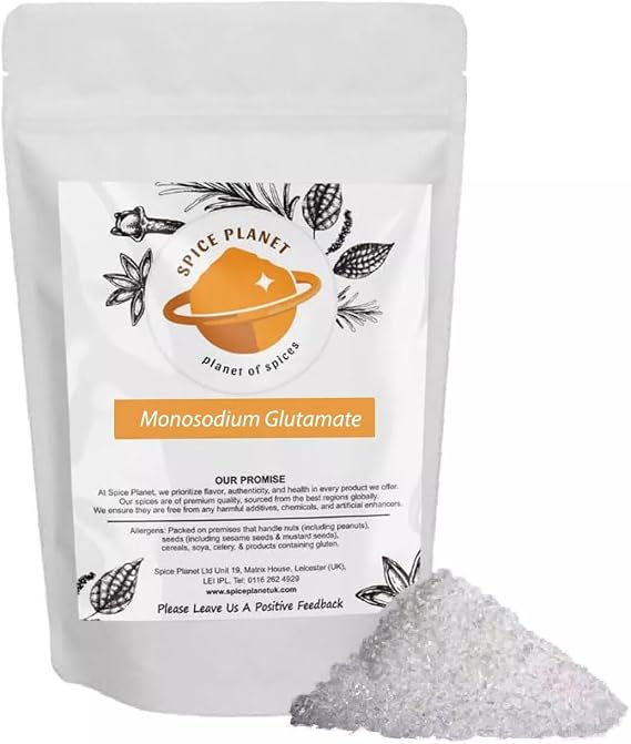 Monosodium Glutamate | MSG | Ajinomto Flavour Enhancer Seasoning by Spice Planet® 25g-1.9kg (50 Grams)