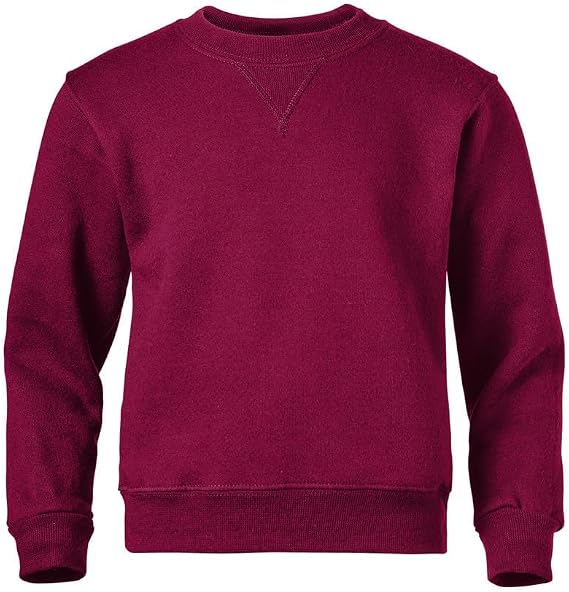 Soffe Kids' Juvenile Classic Midweight Fleece Crew Sweatshirt