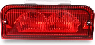 3rd Brake Light Center High Mount Stop Light Compatible with 1992-2025 Ford E150 E250 E350 E450 Replace 6C2Z13A613B F2UZ13A613B XC2Z13A613BA LED