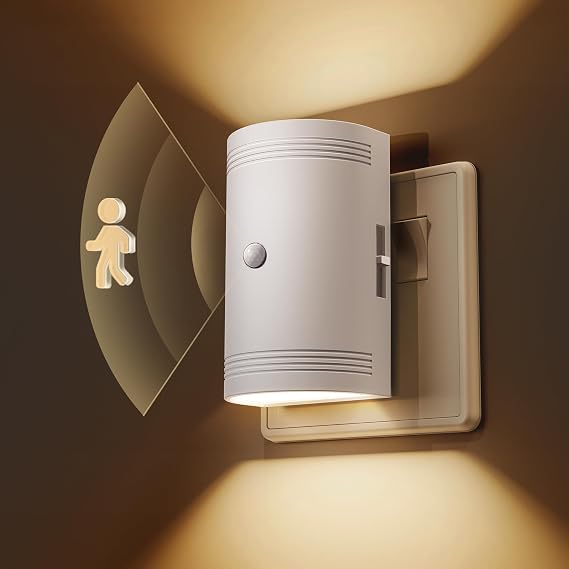LOHAS-LED Night Light, Motion Sensor Night Light Plug in Wall