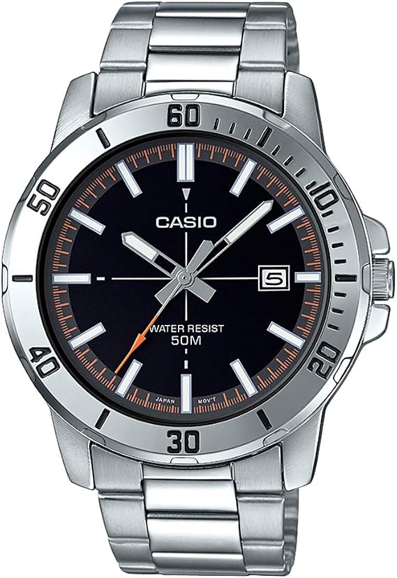 Casio MTP-VD01D-1E2VUDF Standart Erkek Kol Saati, Gri, Standart