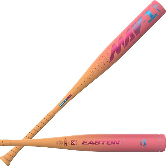 Easton 2026 MAV1 Flash BBCOR Baseball Bat | -3 | 1-Piece Alloy