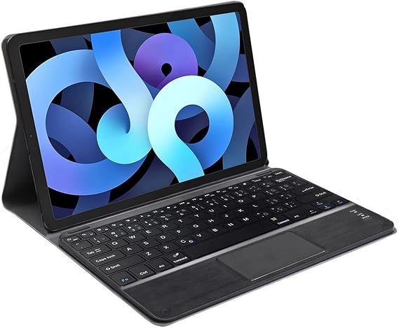Microcase iPad Air 4.Nesil 10.9 inch 2020 Bluetooth Touchpad Klavye + Standlı Kılıf - BKK5