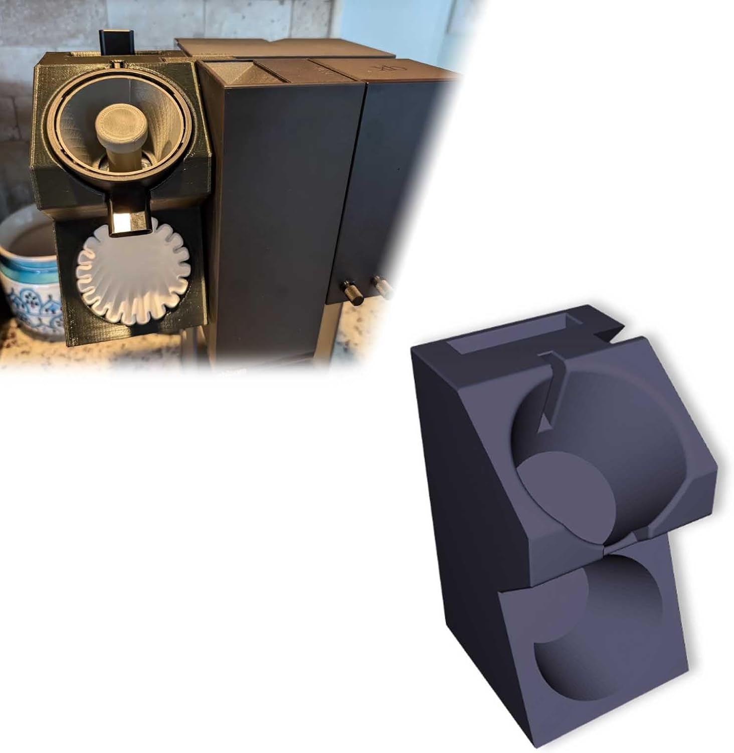 Coffee Machine Accessories nizer for xBloom Studio - Storage Holder for xBloom Filters Omni Dripper 2 & xPod Dock - Enhance Your Coffee Experience