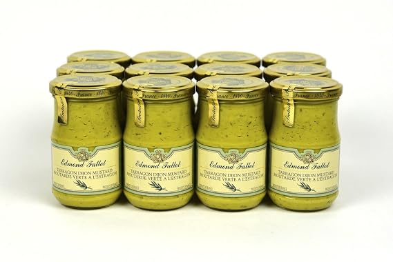 Edmond Fallot Tarragon Dijon Mustard 7.4Oz Case of 12 Units - Wholesale
