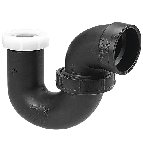 NIBCO Fig No 5892 1-1/2 in. ABS DWV P-Trap with Union Joint Hub x Slip Joint