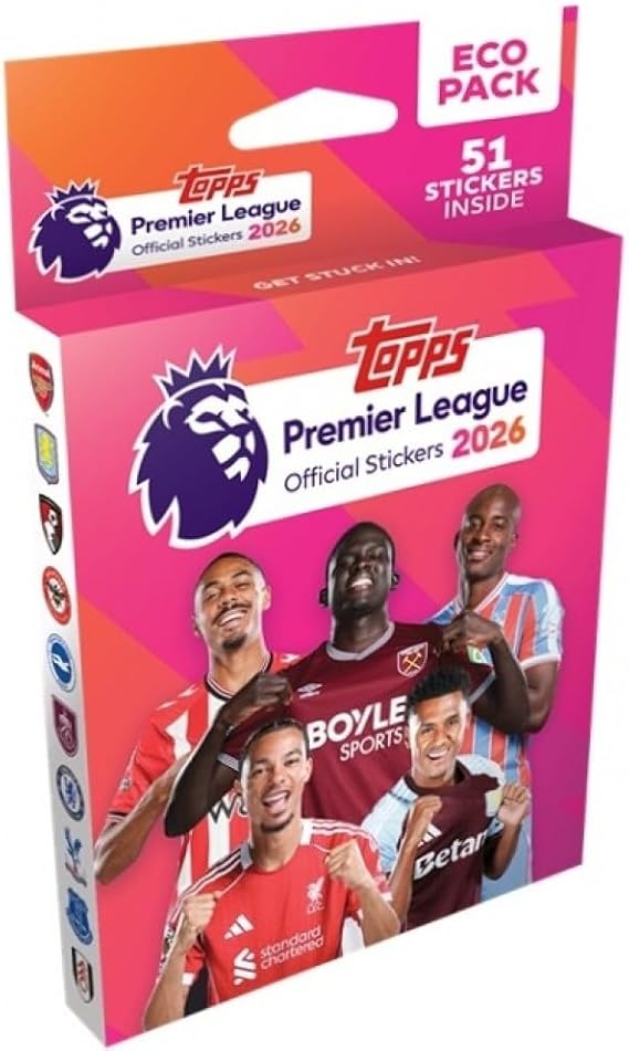 Topps Premier League 2026 Sticker Collection - Eco Pack
