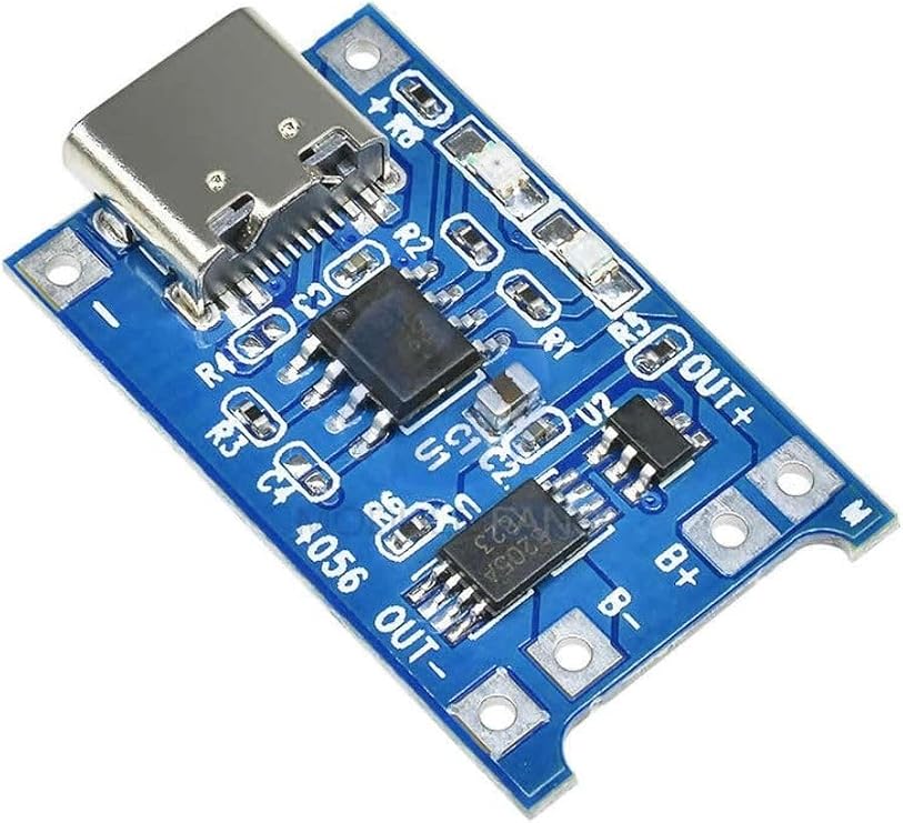 Alkatronik Tp4056 Korumalı Lityum Pil Şarj Devresi Type C Usb Batarya