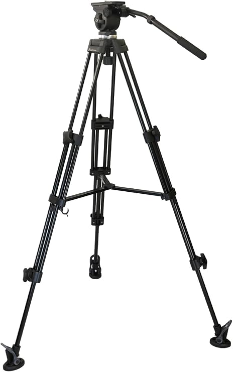 E-Image Video Photo Studio Tripod and Fluid Drag Kit (EK50AAM)