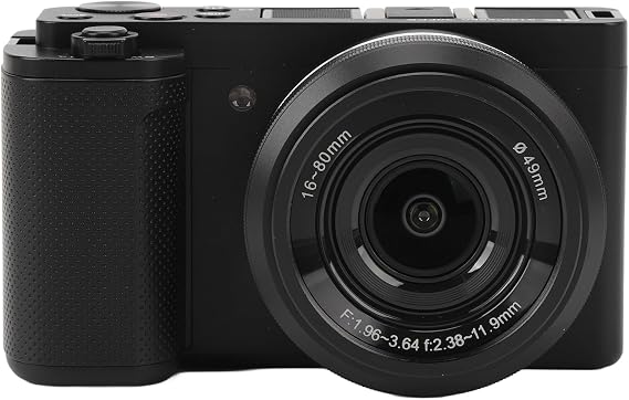 5K Digital Camera, Mirrorless Camera with 3.2 Inch 270° Flip Over IPS Touch Screen, 5X Optical Zoom and 15X Hybrid Zoom, WiFi Remote Control and Transmission