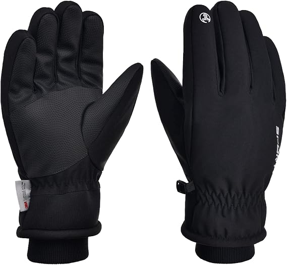 SUJAYU Winter Gloves - Men & Women's Touchscreen Snow Gloves, Waterproof & Warm for Extreme Cold
