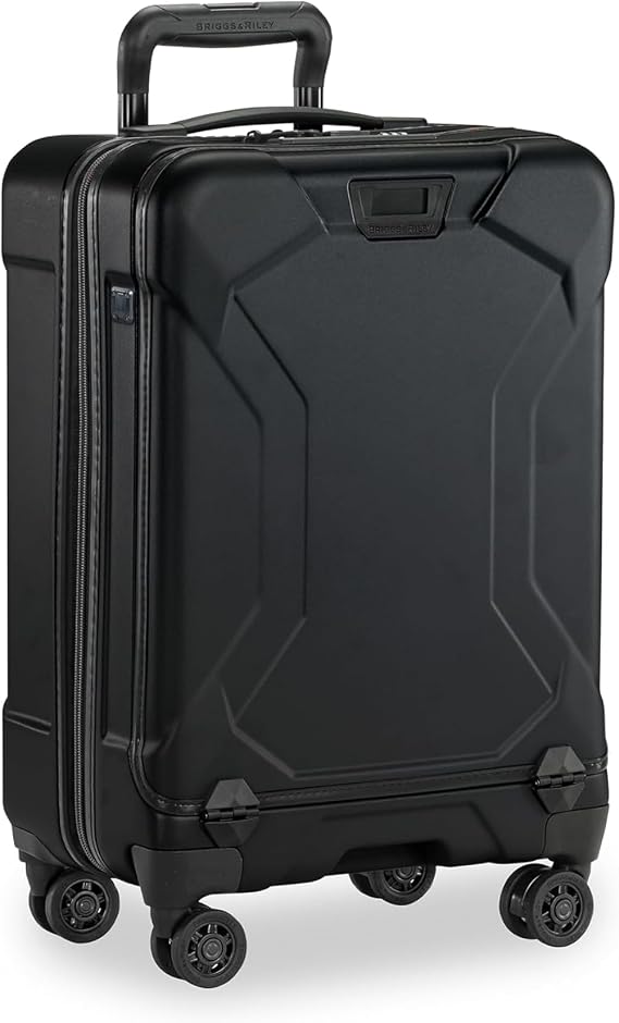 Briggs & Riley Torq 2.0 Hardside Domestic Carry-On 4 Wheel Spinner Suitcase, 56cm, 44.9L, Stealth
