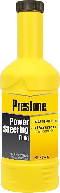 Prestone AS260 Power Steering Fluid, 50,000 Miles, 12 oz.