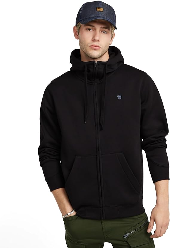 G-STAR Men's Premium Core Hooded Sweatshirt Hooded sweatshirt (pack of 1)