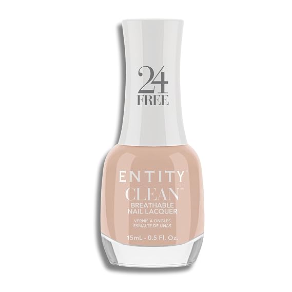 Entity Clean Vegan & Cruelty Free Breathable Nail Polish Bare It All, 15mL