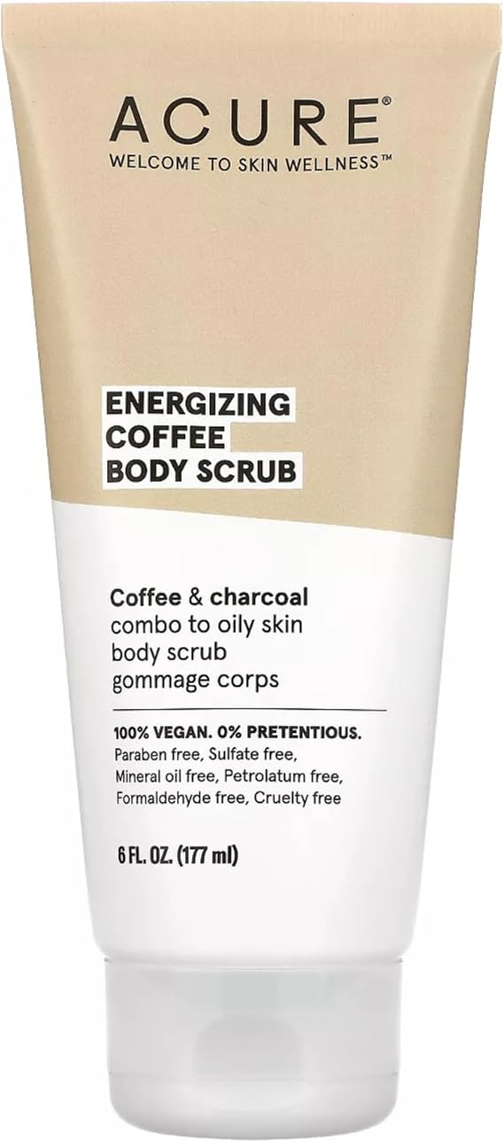 Acure Body Scrub Energizing Coffee 177ml